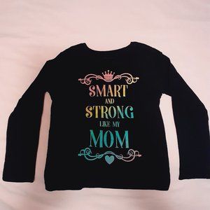 COTTON LONG-SLEEVE SHIRT - GIRLS SIZE 7-8